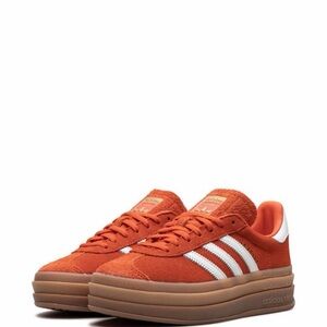Adidas Gazelle Bold platform sneakers in a Collegiate Orange EU 38